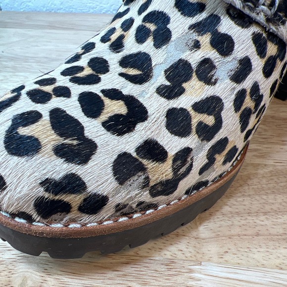 SPERRY Pony hair animal print  booties size 8M - Picture 10 of 16